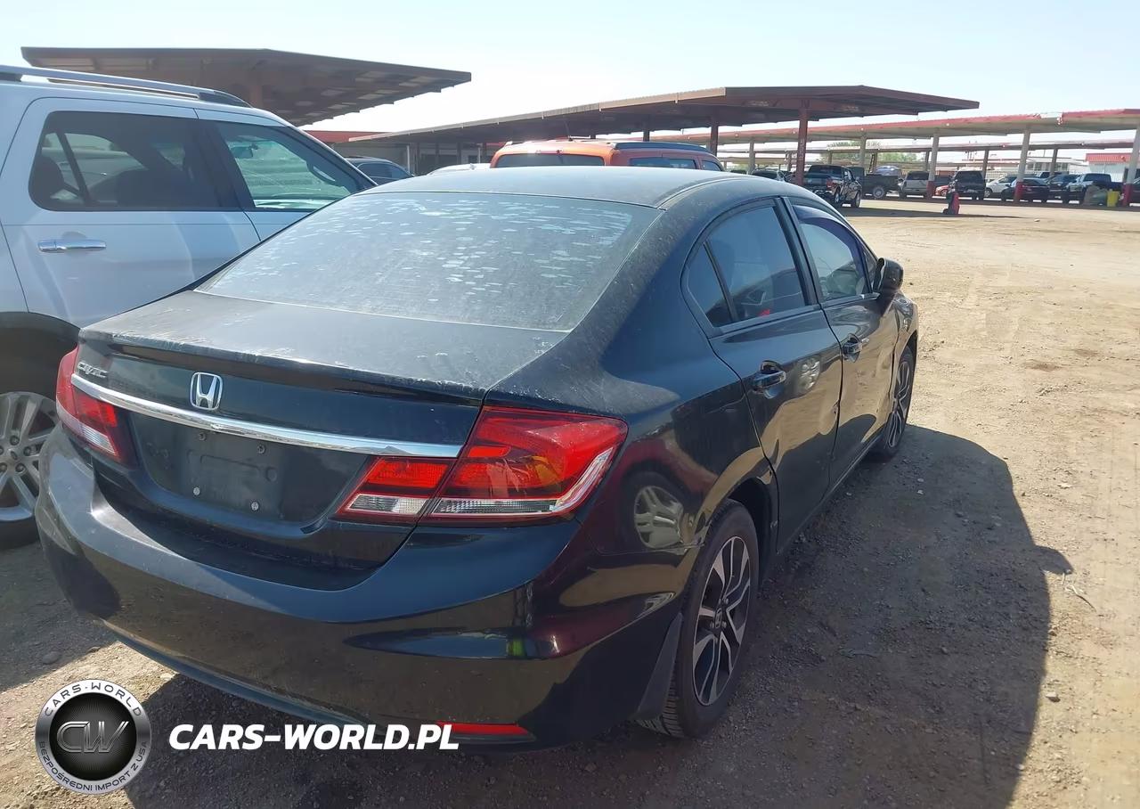 2014 Honda Civic Lx VIN:19XFB2F56EE003678 - 4