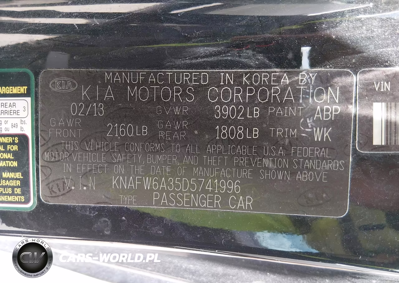 2013 Kia Forte Koup Sx VIN:KNAFW6A35D5741996 - 9