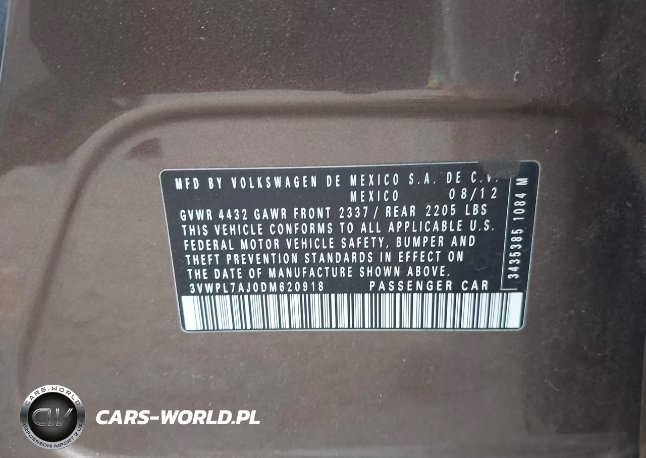 2013 Volkswagen Jetta Sportwagen 2.0L Tdi VIN:3VWPL7AJ0DM620918 - 9