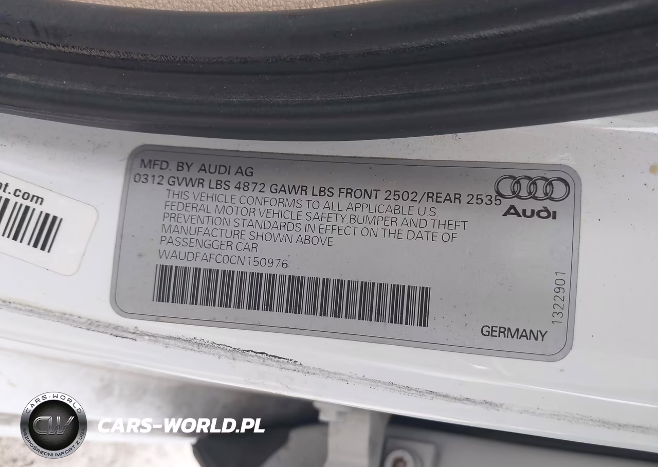 2012 Audi A6 2.0T Premium Plus VIN:WAUDFAFC0CN150976 - 9