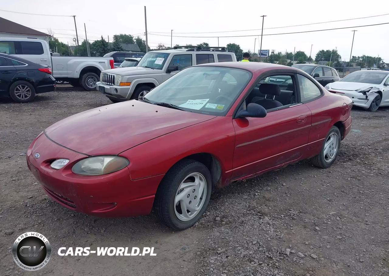 2002 Ford Escort Zx2 Deluxe-Zx2 Premium-Zx2 Standard VIN:3FAFP11302R227265 - 2