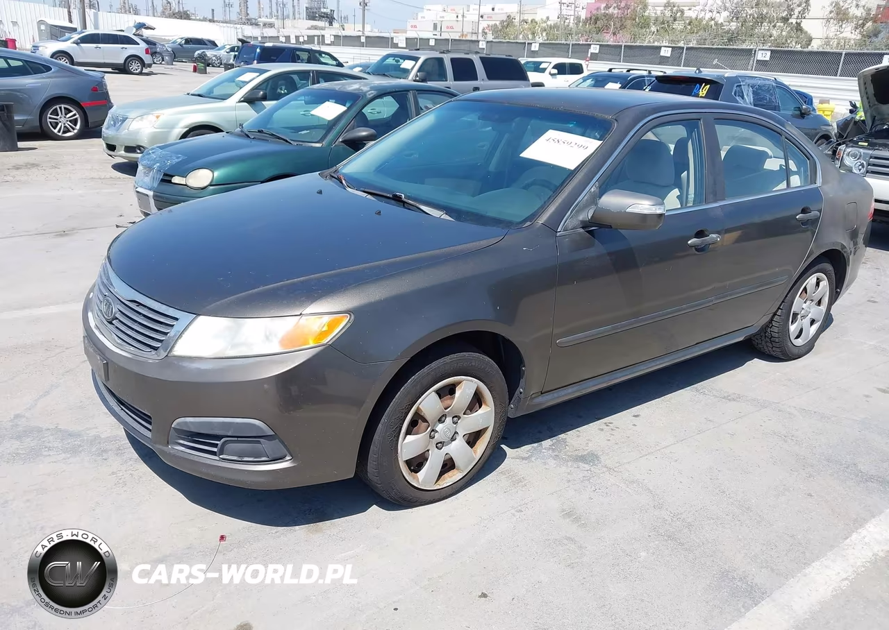 2009 Kia Optima Lx VIN:KNAGE228495299178 - 2