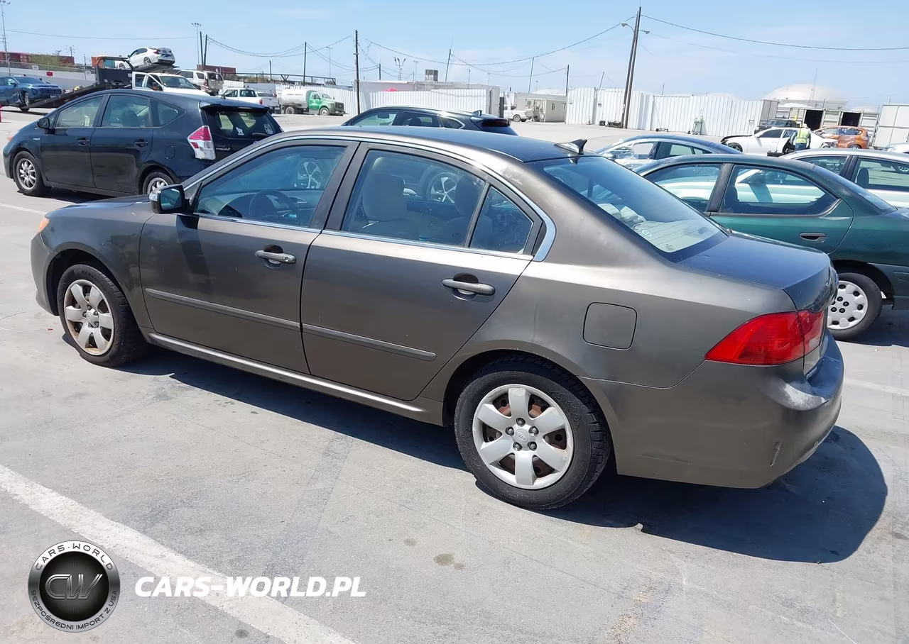 2009 Kia Optima Lx VIN:KNAGE228495299178 - 3