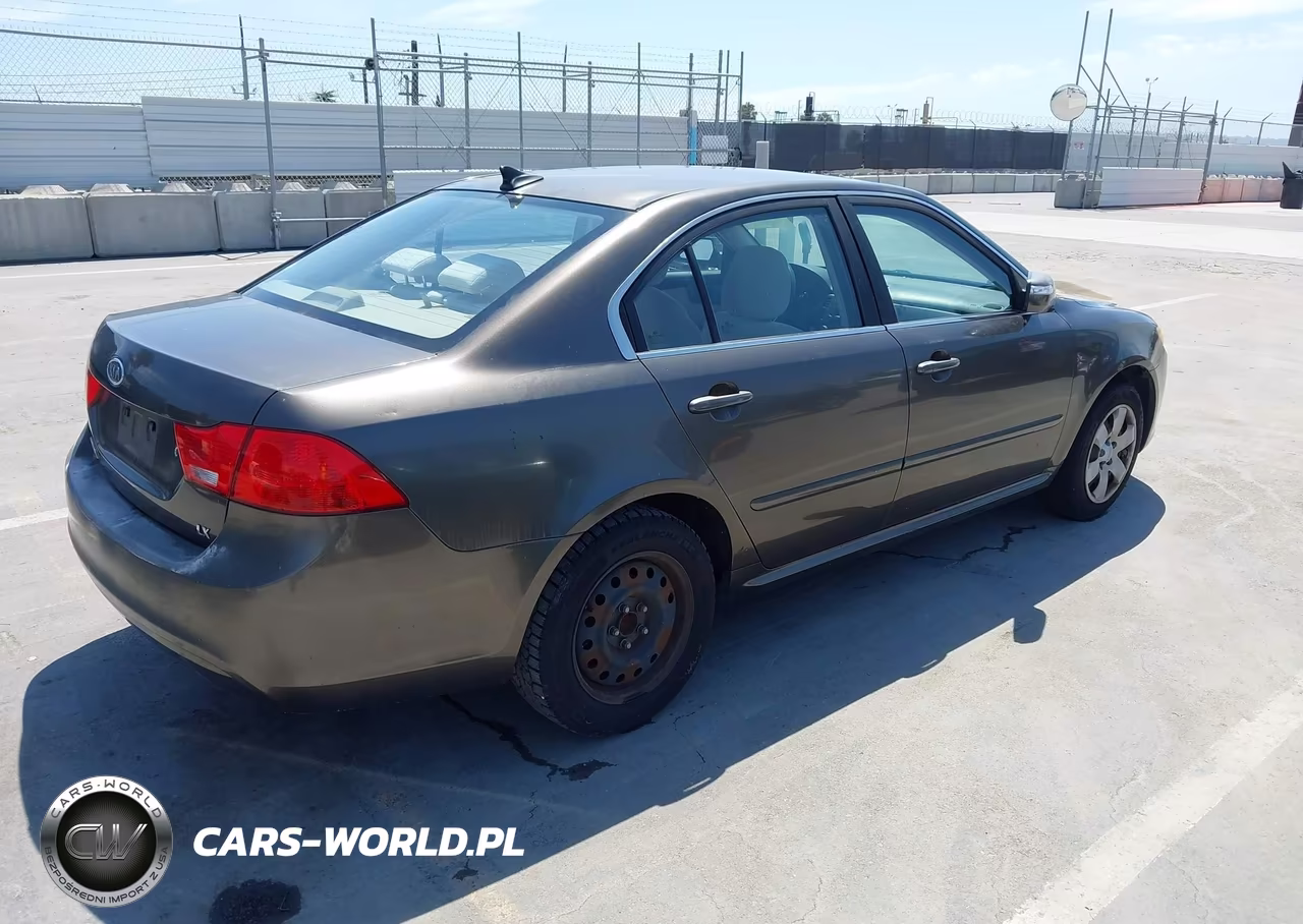 2009 Kia Optima Lx VIN:KNAGE228495299178 - 4