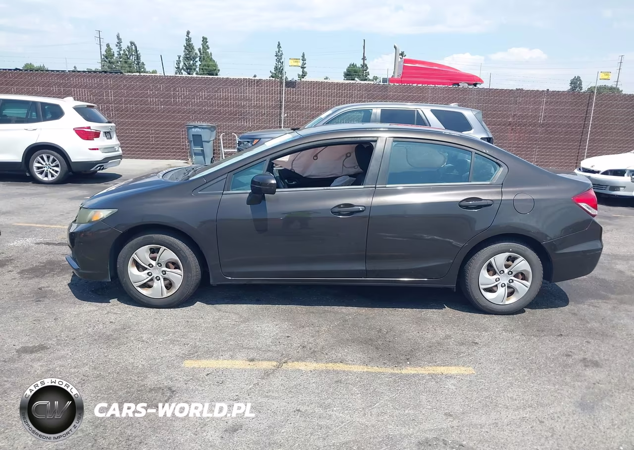 2014 Honda Civic Lx VIN:2HGFB2F57EH516685 - 14