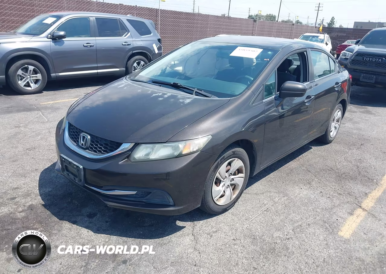 2014 Honda Civic Lx VIN:2HGFB2F57EH516685 - 2