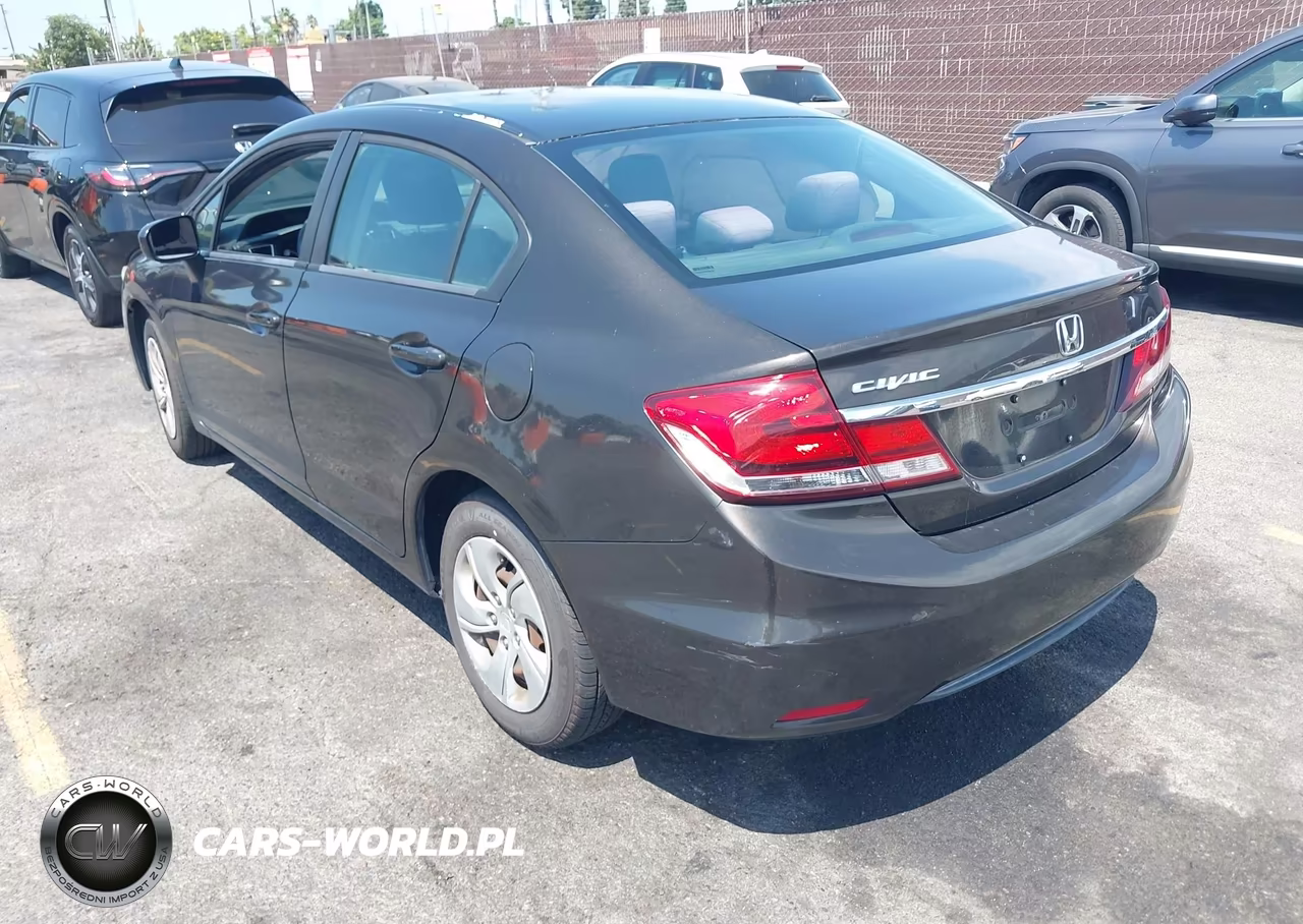 2014 Honda Civic Lx VIN:2HGFB2F57EH516685 - 3