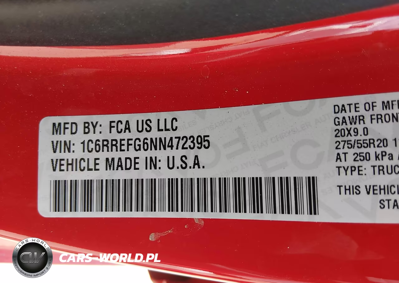 2022 Ram 1500 Lone Star 4X2 5'7 Box VIN:1C6RREFG6NN472395 - 9