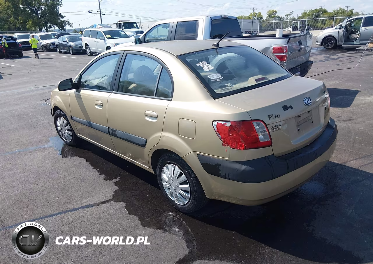 2007 Kia Rio Lx VIN:KNADE123376188341 - 3