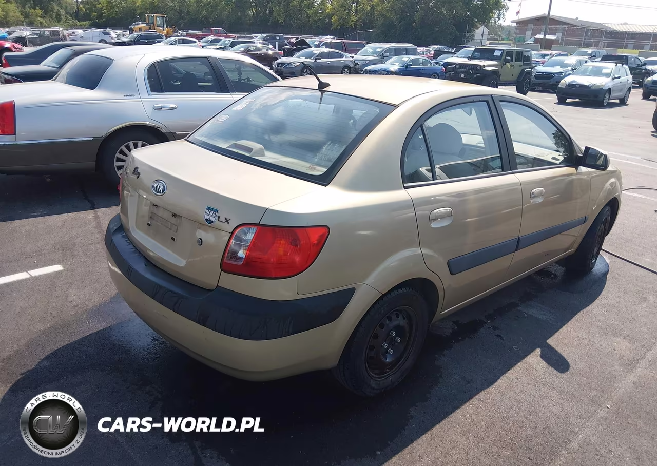 2007 Kia Rio Lx VIN:KNADE123376188341 - 4