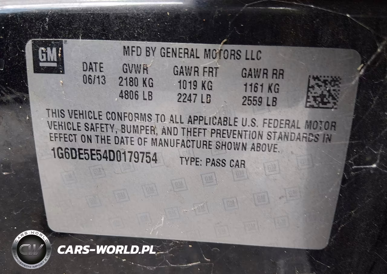 2013 Cadillac Cts Luxury VIN:1G6DE5E54D0179754 - 9