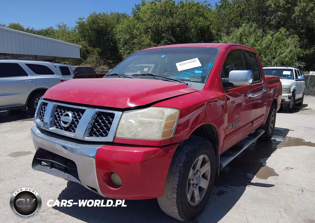 2007 Nissan Titan Se VIN:1N6BA07A37N239184 - 2