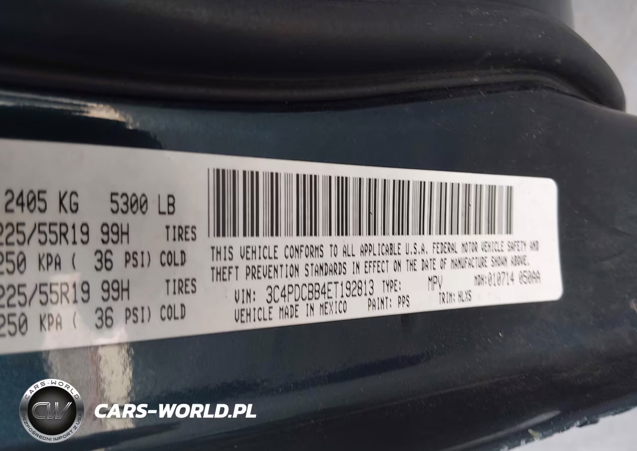 2014 Dodge Journey Sxt VIN:3C4PDCBB4ET192813 - 9