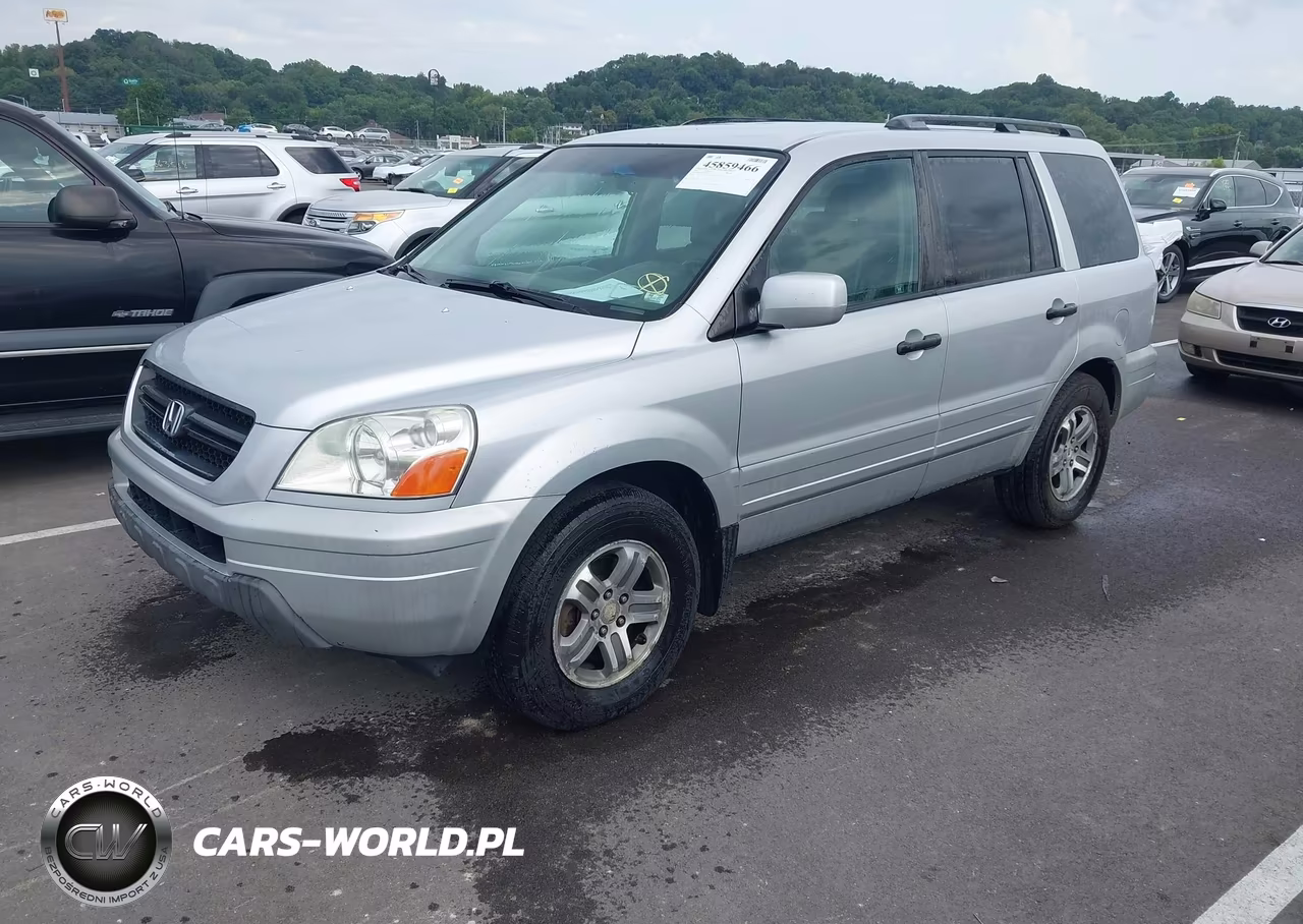 2004 Honda Pilot Ex-L VIN:2HKYF18594H582132 - 2