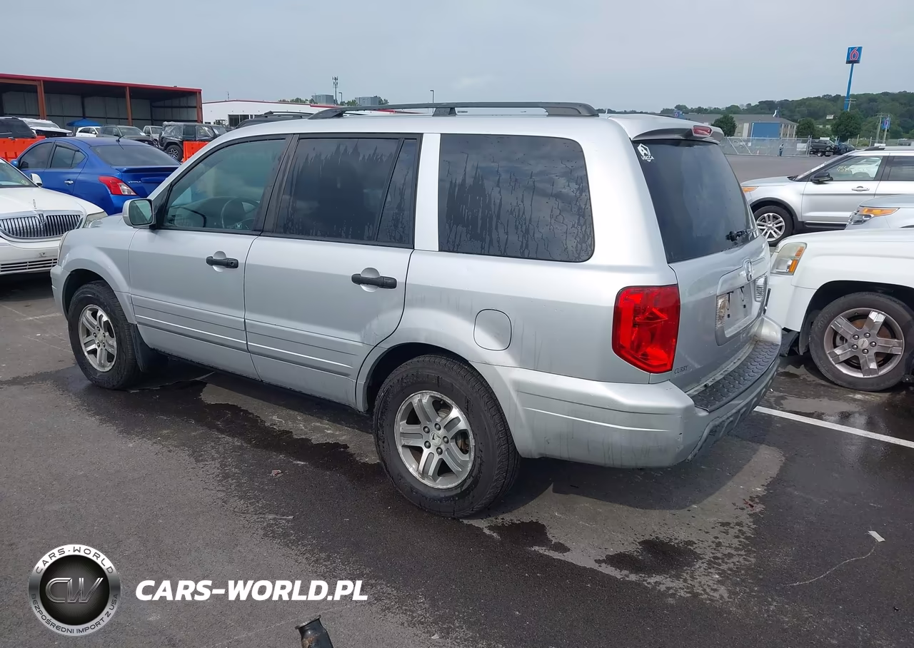 2004 Honda Pilot Ex-L VIN:2HKYF18594H582132 - 3
