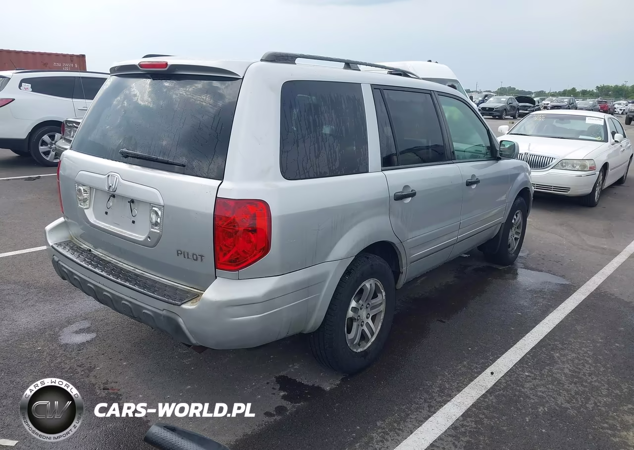 2004 Honda Pilot Ex-L VIN:2HKYF18594H582132 - 4
