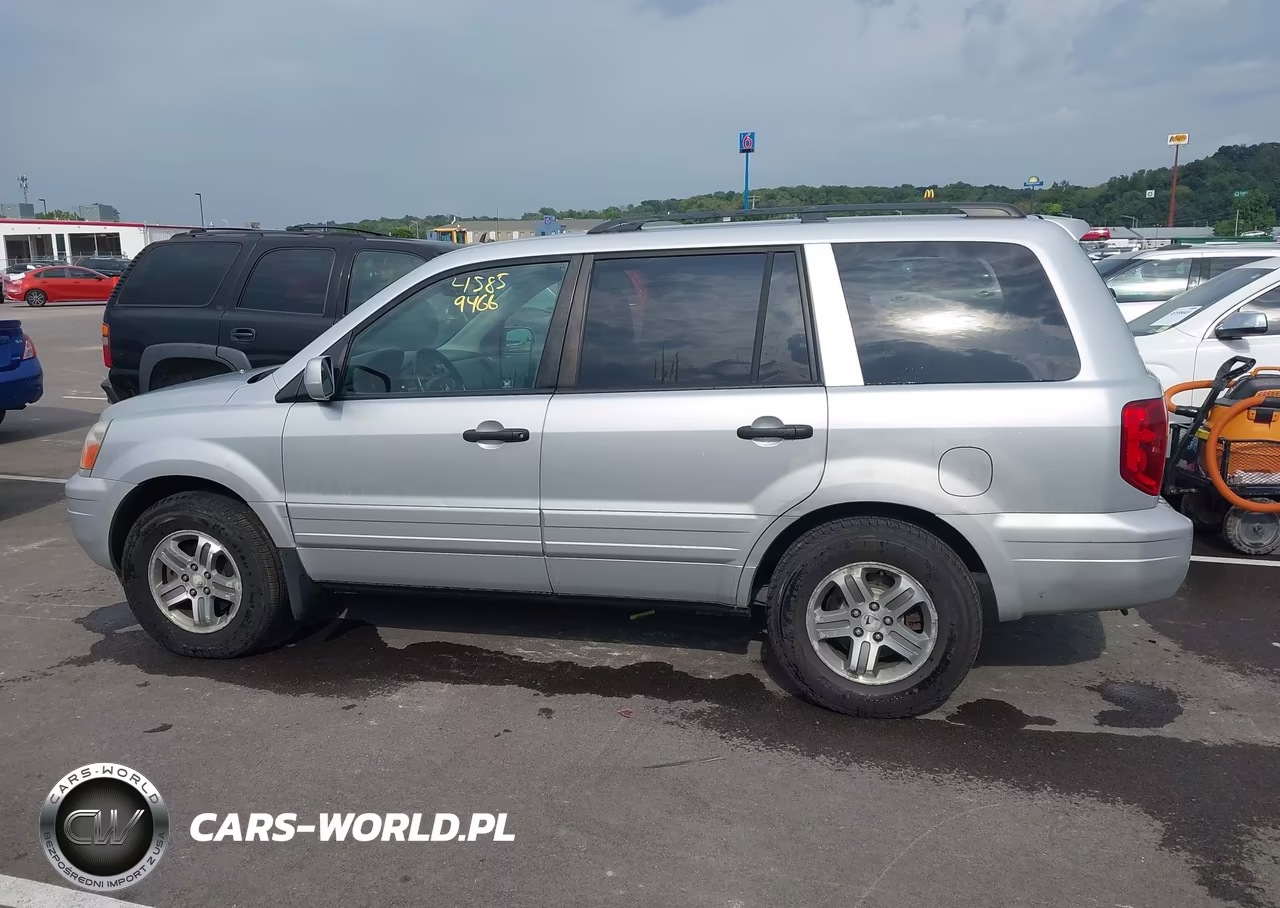 2004 Honda Pilot Ex-L VIN:2HKYF18594H582132 - 6