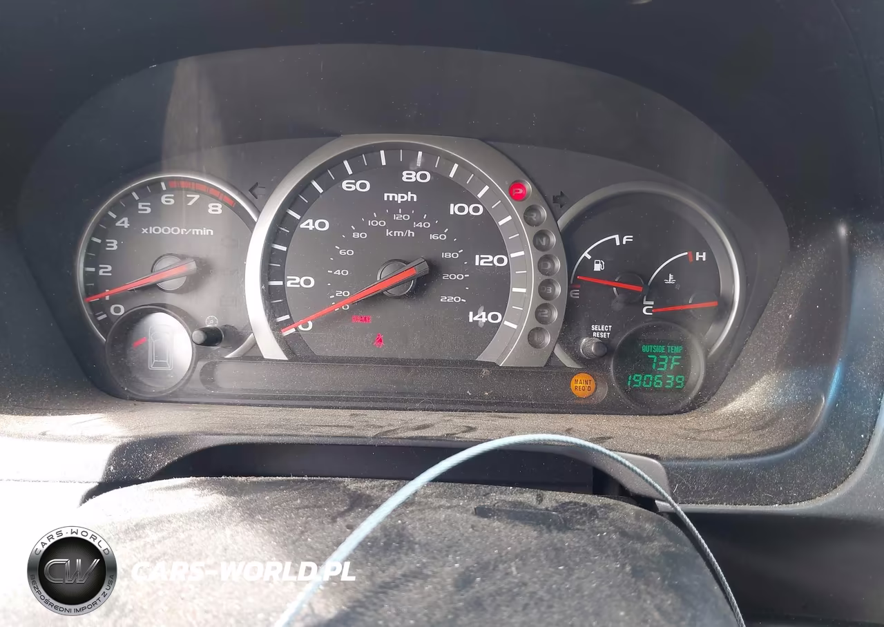 2004 Honda Pilot Ex-L VIN:2HKYF18594H582132 - 7