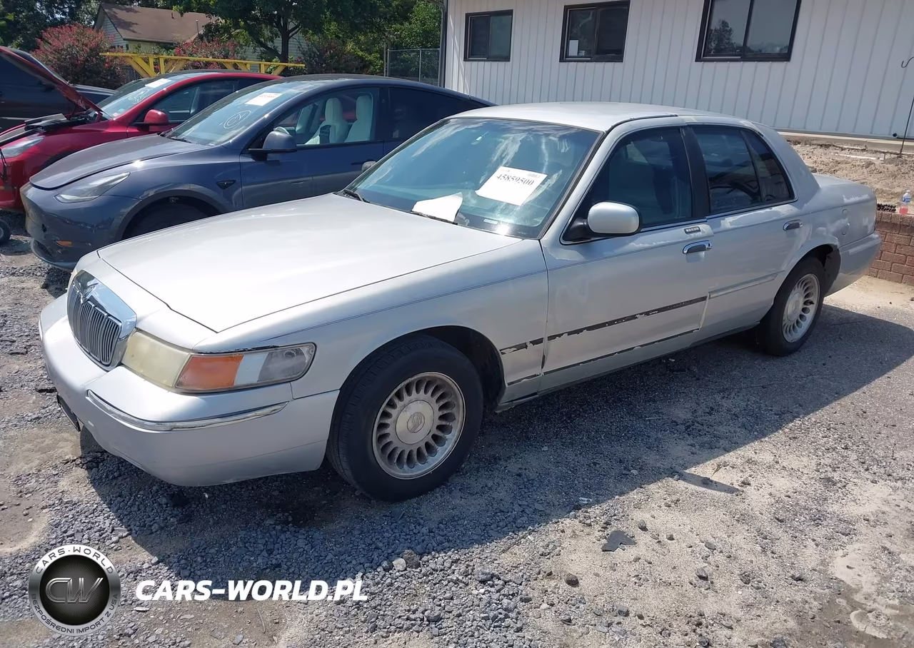 2000 Mercury Grand Marquis Ls VIN:2MEFM75W6YX698078 - 2