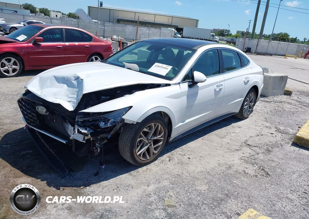 2021 Hyundai Sonata Sel VIN:5NPEF4JA2MH094779 - 2