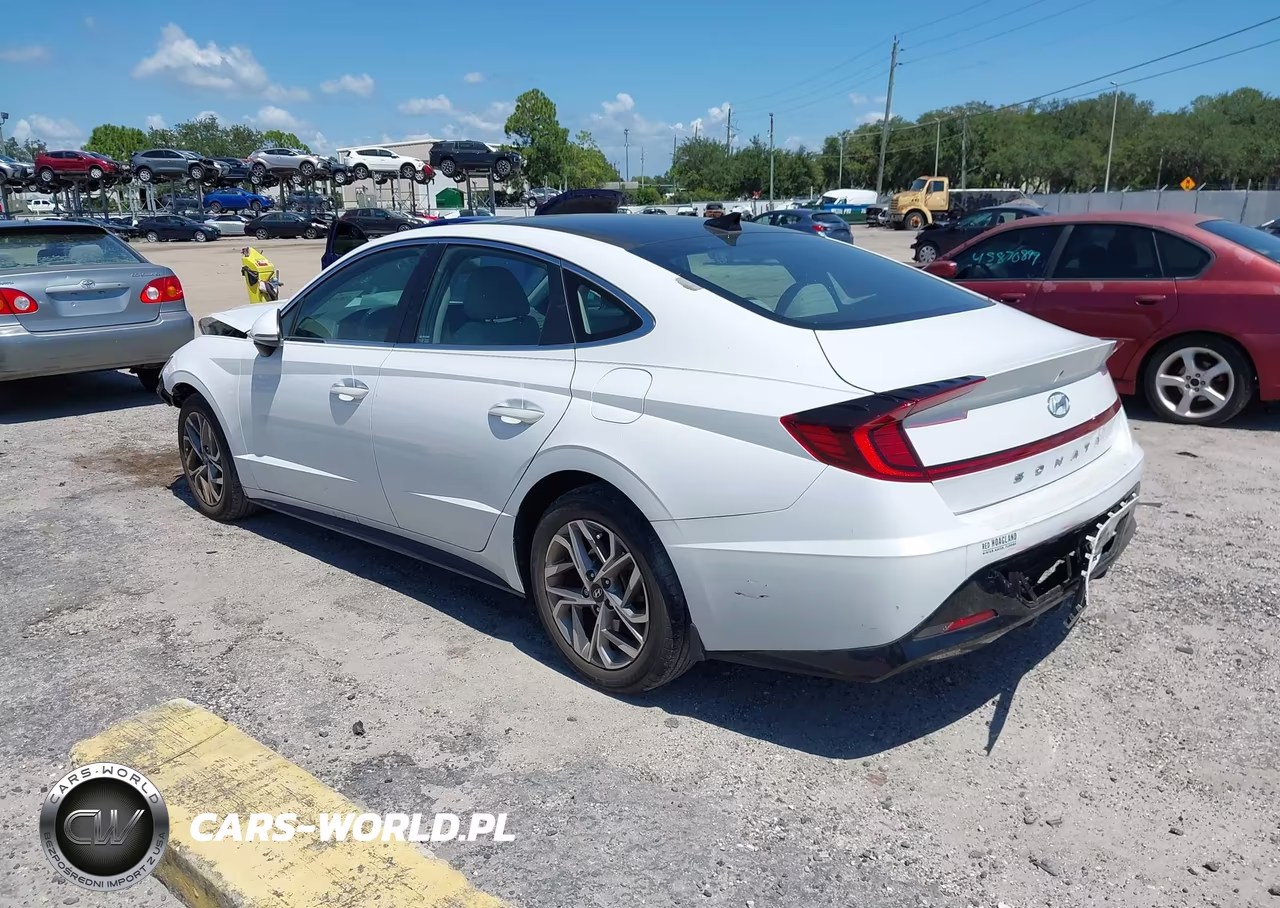 2021 Hyundai Sonata Sel VIN:5NPEF4JA2MH094779 - 3