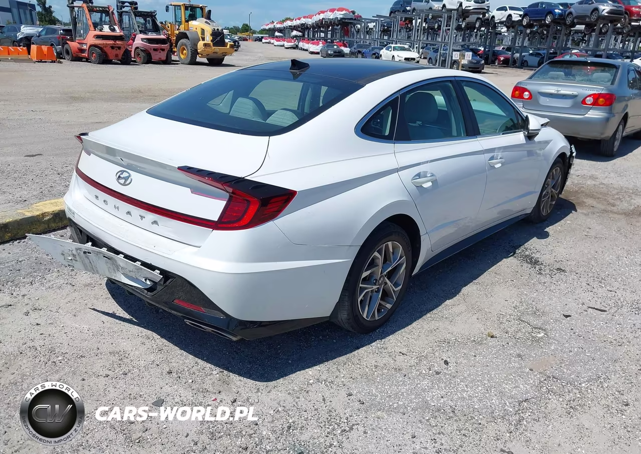 2021 Hyundai Sonata Sel VIN:5NPEF4JA2MH094779 - 4