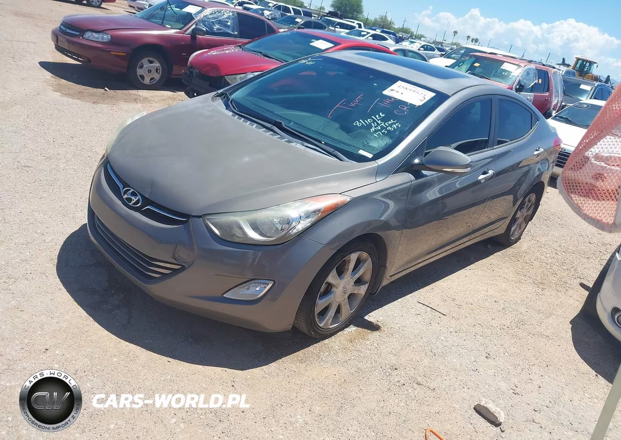 2013 Hyundai Elantra Limited VIN:5NPDH4AE3DH175895 - 2