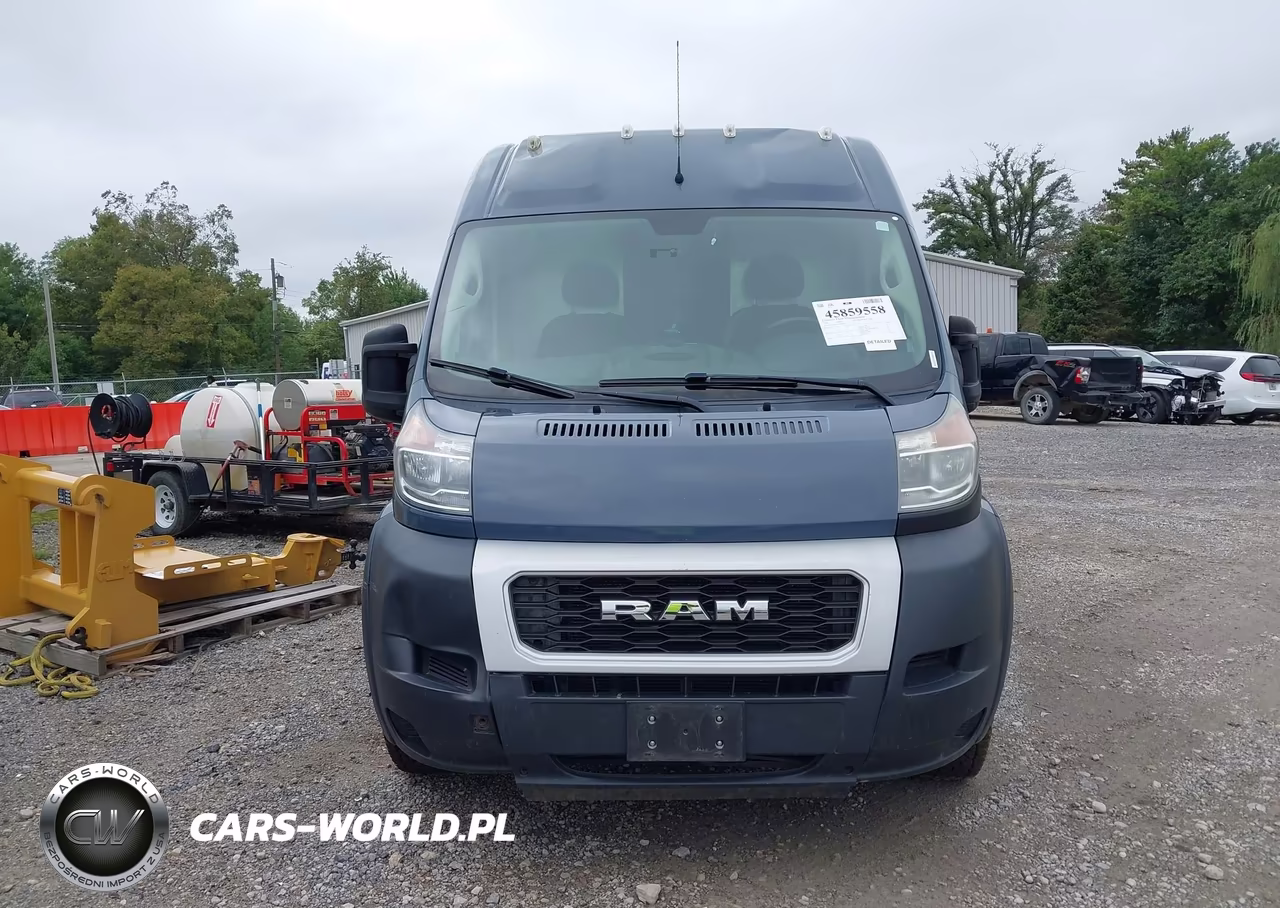 2020 Ram Promaster 3500 Cargo Van High Roof 159 Wb Ext VIN:3C6URVJG2LE108185 - 12