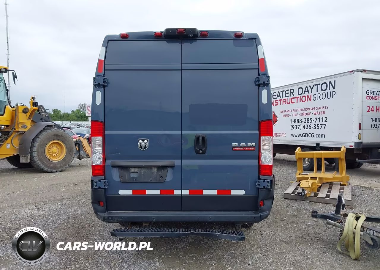 2020 Ram Promaster 3500 Cargo Van High Roof 159 Wb Ext VIN:3C6URVJG2LE108185 - 16