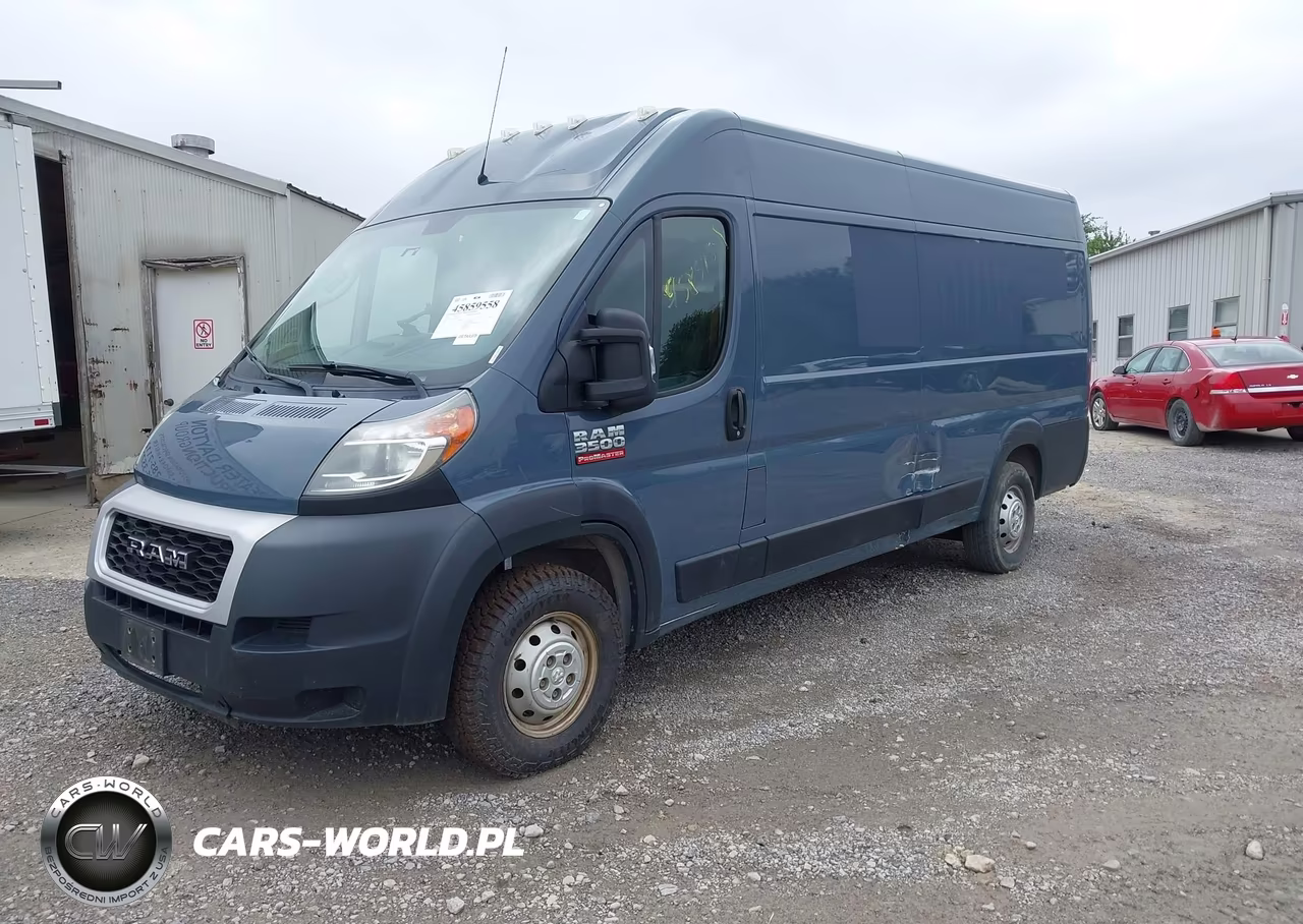 2020 Ram Promaster 3500 Cargo Van High Roof 159 Wb Ext VIN:3C6URVJG2LE108185 - 2