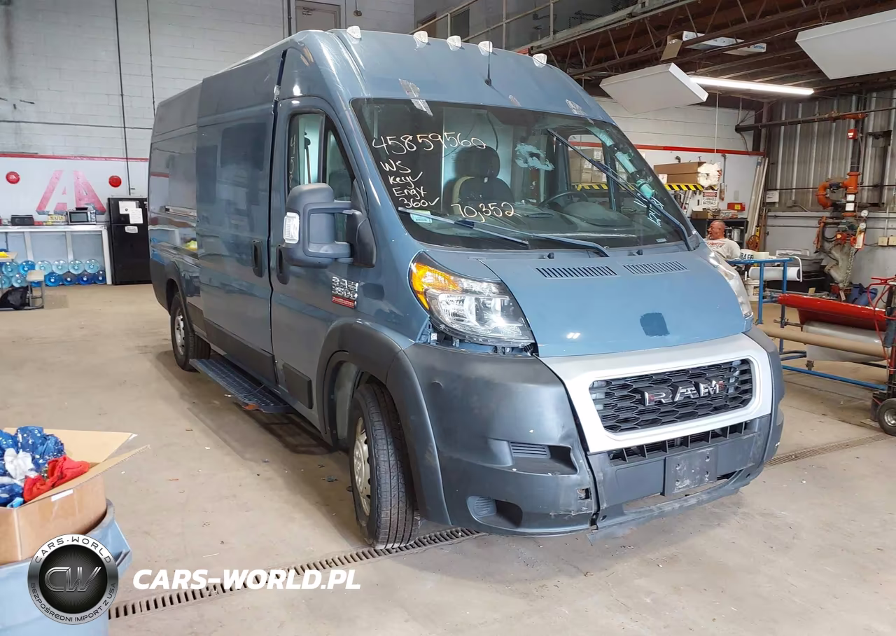 2020 Ram Promaster 3500 Cargo Van High Roof 159 Wb Ext – zdjęcie 1 z 16