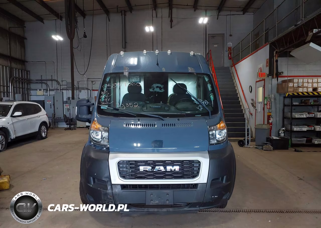 2020 Ram Promaster 3500 Cargo Van High Roof 159 Wb Ext VIN:3C6URVJGXLE124781 - 12
