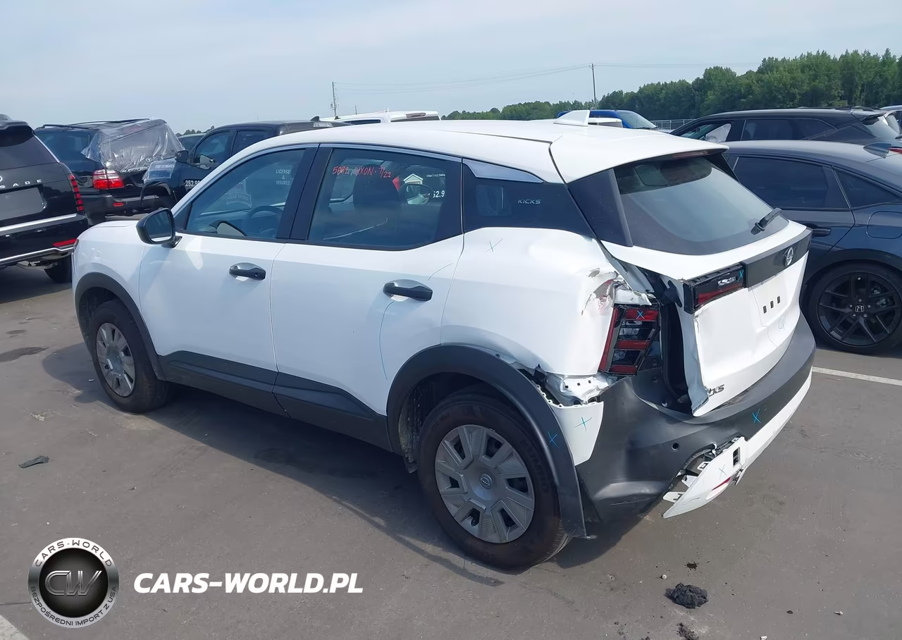 2025 Nissan Kicks S Fwd VIN:3N8AP6BA5SL383792 - 3