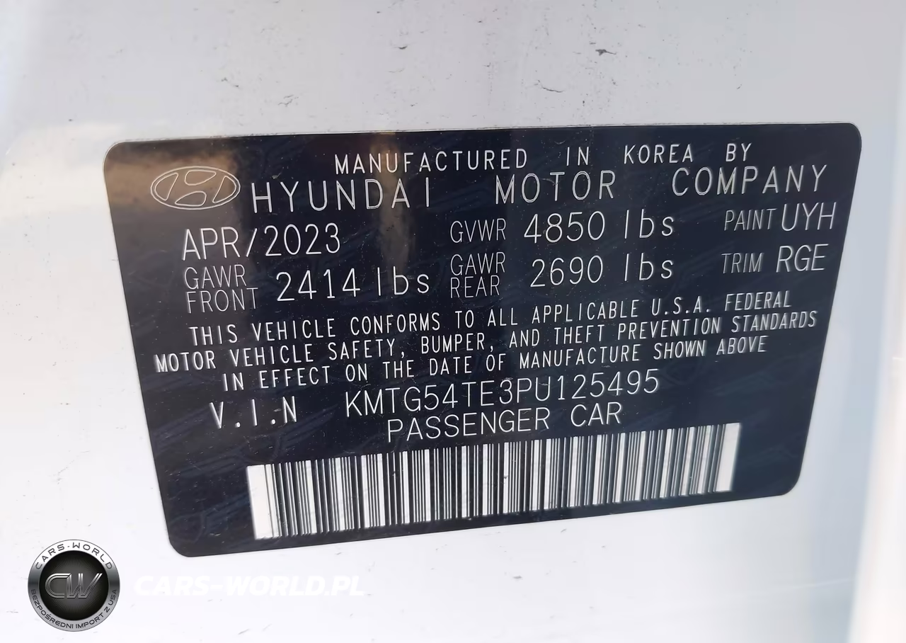 2023 Genesis G70 3.3T Rwd VIN:KMTG54TE3PU125495 - 9