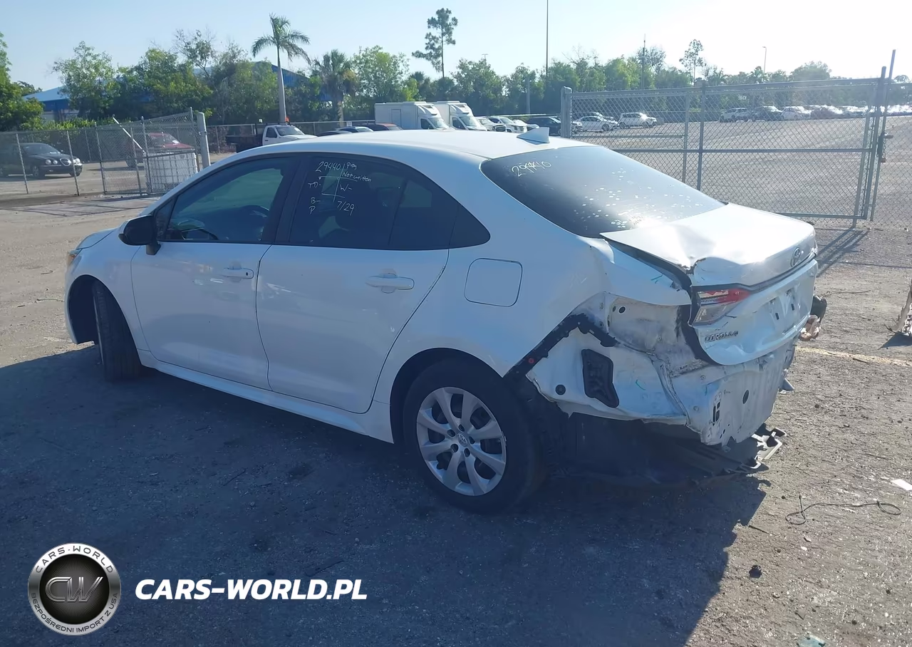 2020 Toyota Corolla Le VIN:5YFEPRAE0LP092995 - 3