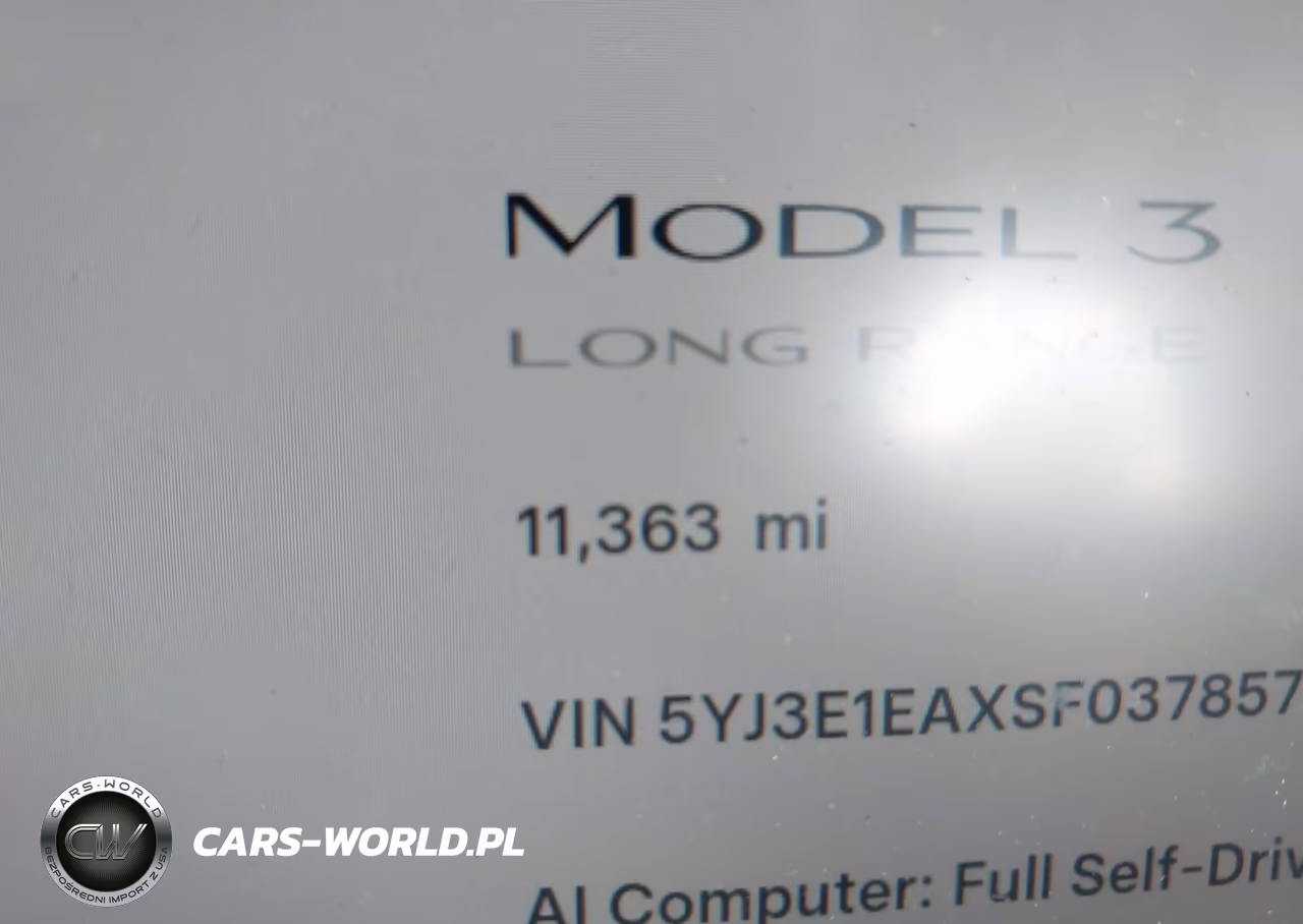 2025 Tesla Model 3 Long Range Rear-Wheel Drive-Standard Rear-Wheel Drive VIN:5YJ3E1EAXSF037857 - 15