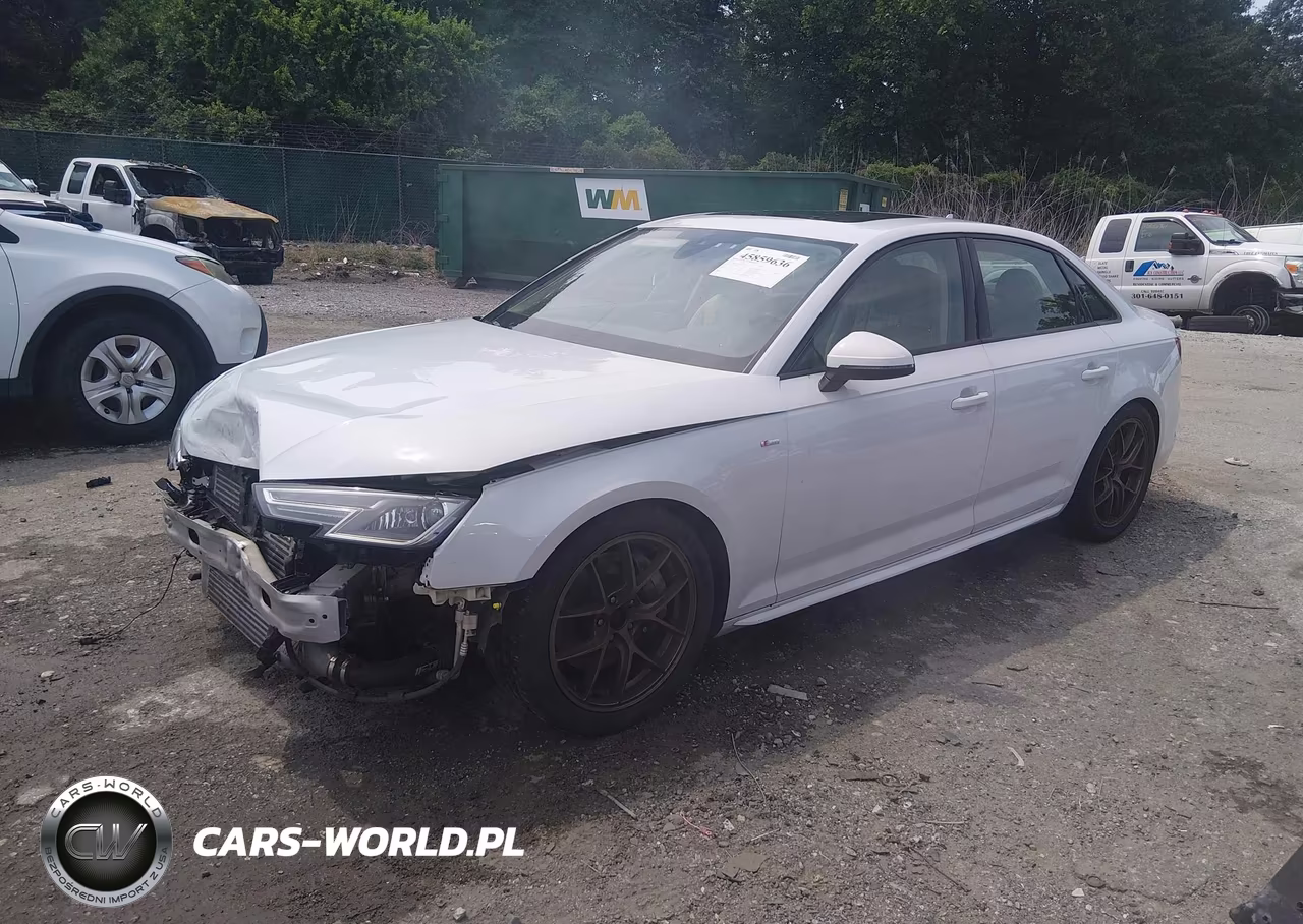 2018 Audi A4 2.0T Premium-2.0T Tech Premium VIN:WAUDNAF43JN013751 - 2