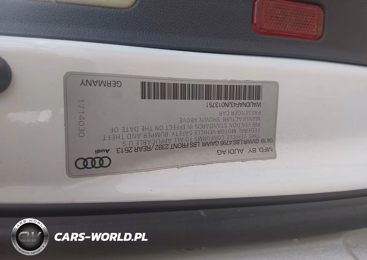 2018 Audi A4 2.0T Premium-2.0T Tech Premium VIN:WAUDNAF43JN013751 - 9