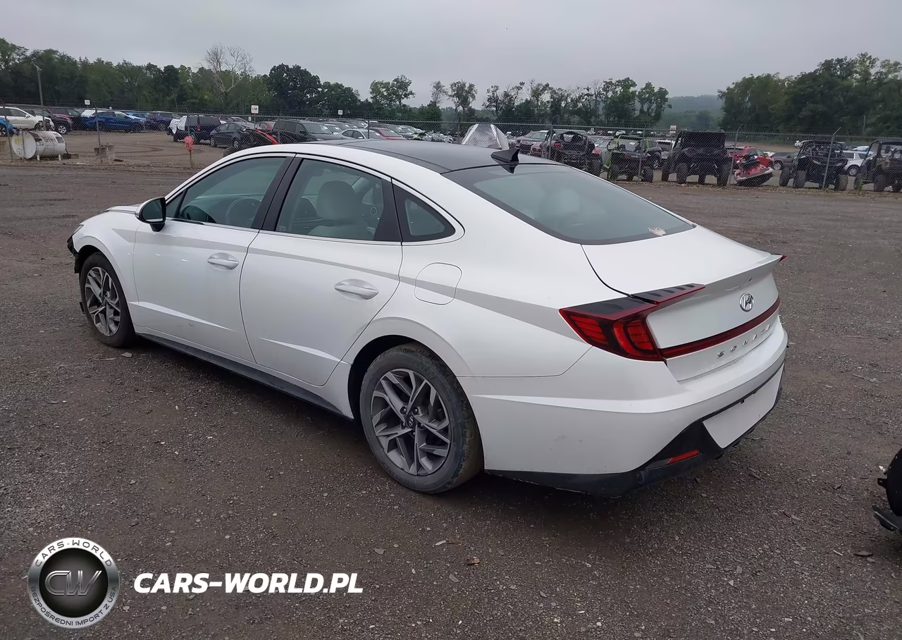 2022 Hyundai Sonata Sel VIN:KMHL14JA0NA229185 - 3