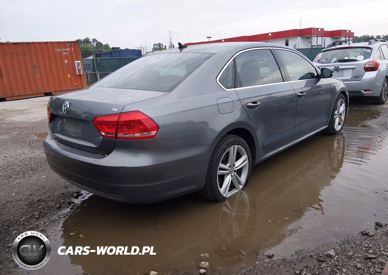 2014 Volkswagen Passat 2.5L Se VIN:1VWBP7A30EC001836 - 4