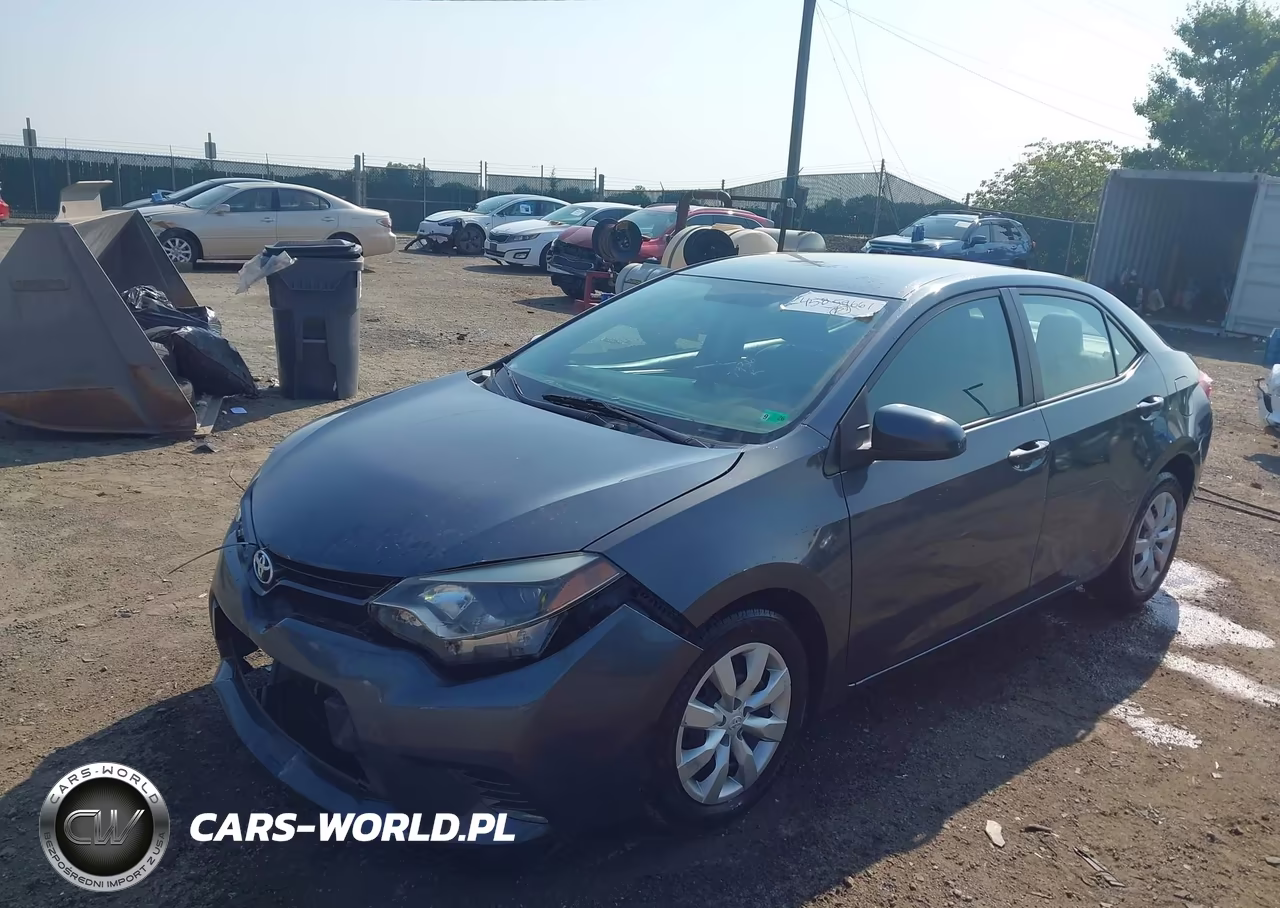 2016 Toyota Corolla Le VIN:2T1BURHE5GC489433 - 2
