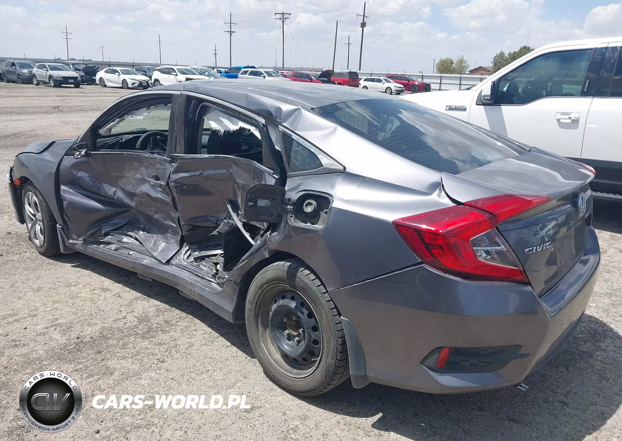 2017 Honda Civic Lx VIN:19XFC2F59HE224323 - 3