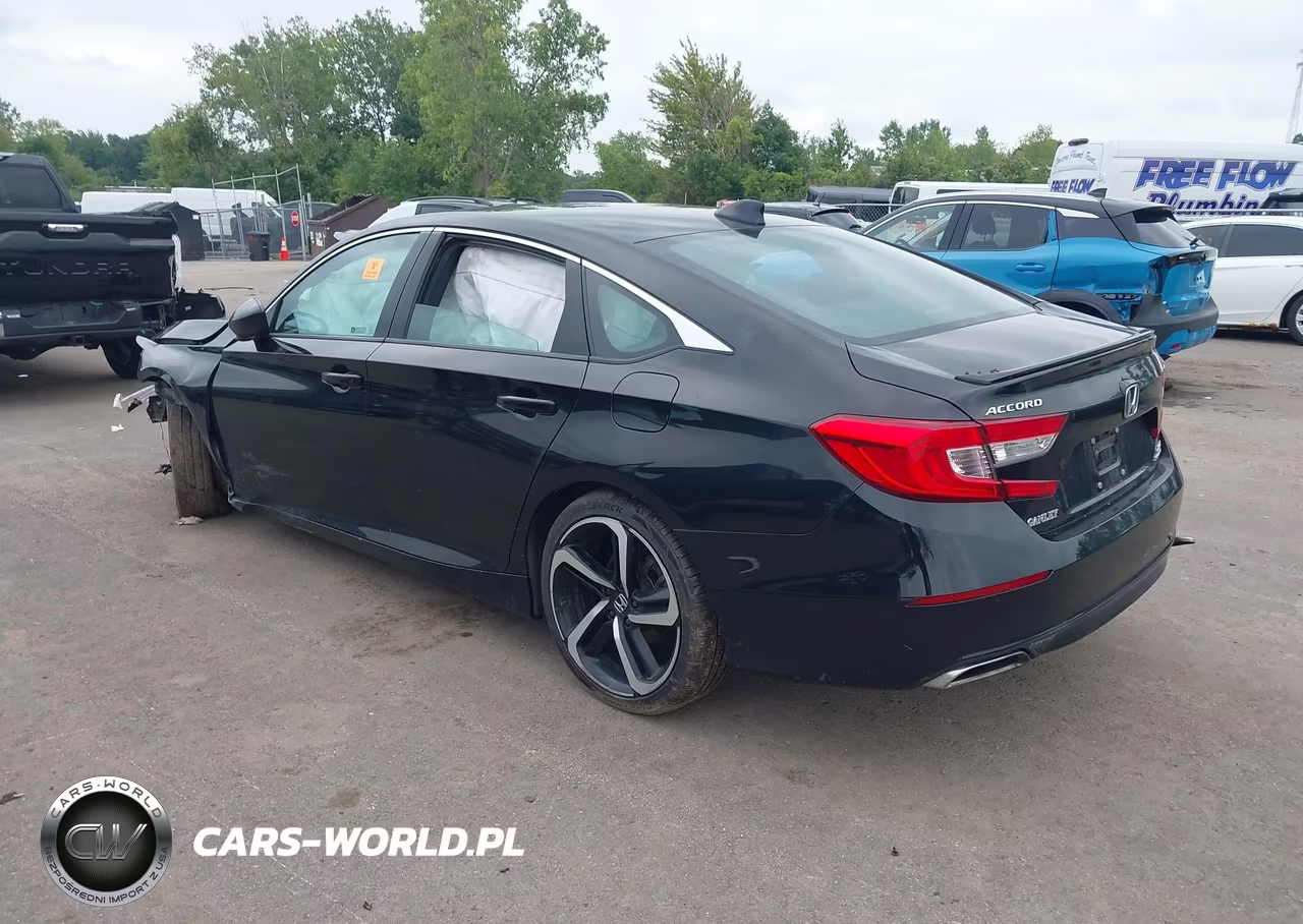 2018 Honda Accord Sport 2.0T VIN:1HGCV2F34JA051672 - 3