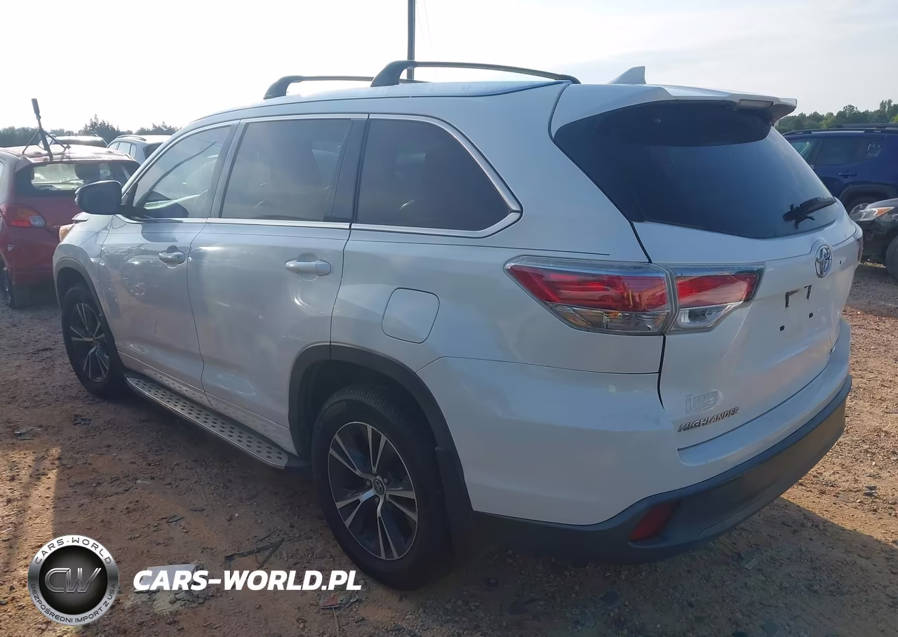 2016 Toyota Highlander Xle V6 VIN:5TDJKRFHXGS256198 - 3