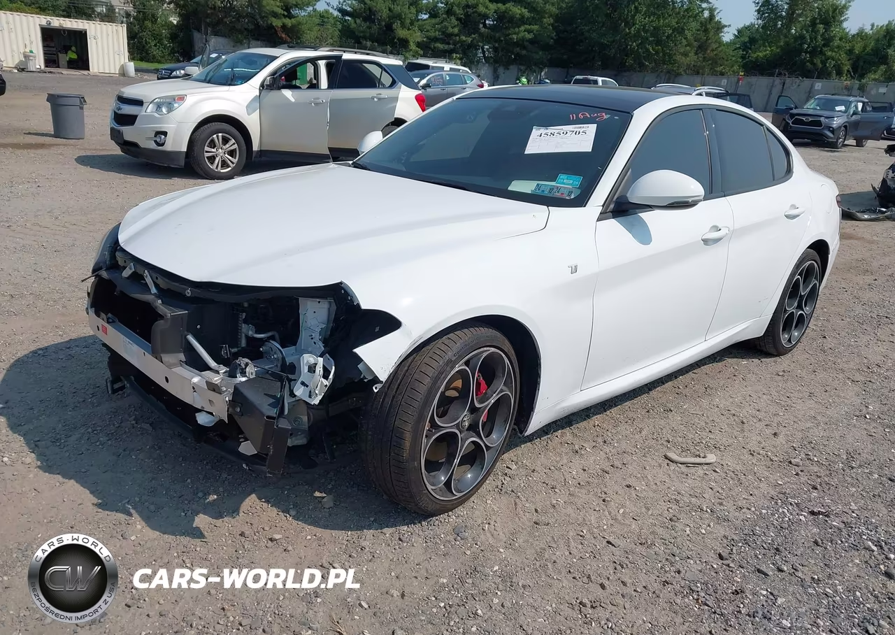 2022 Alfa Romeo Giulia Ti Awd VIN:ZARFANBN1N7652806 - 2