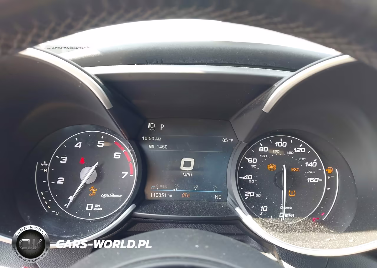 2022 Alfa Romeo Giulia Ti Awd VIN:ZARFANBN1N7652806 - 7