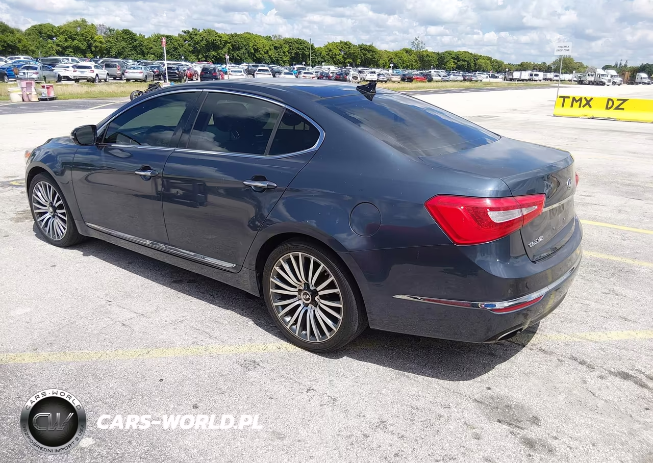 2014 Kia Cadenza Premium VIN:KNALN4D73E5135445 - 3