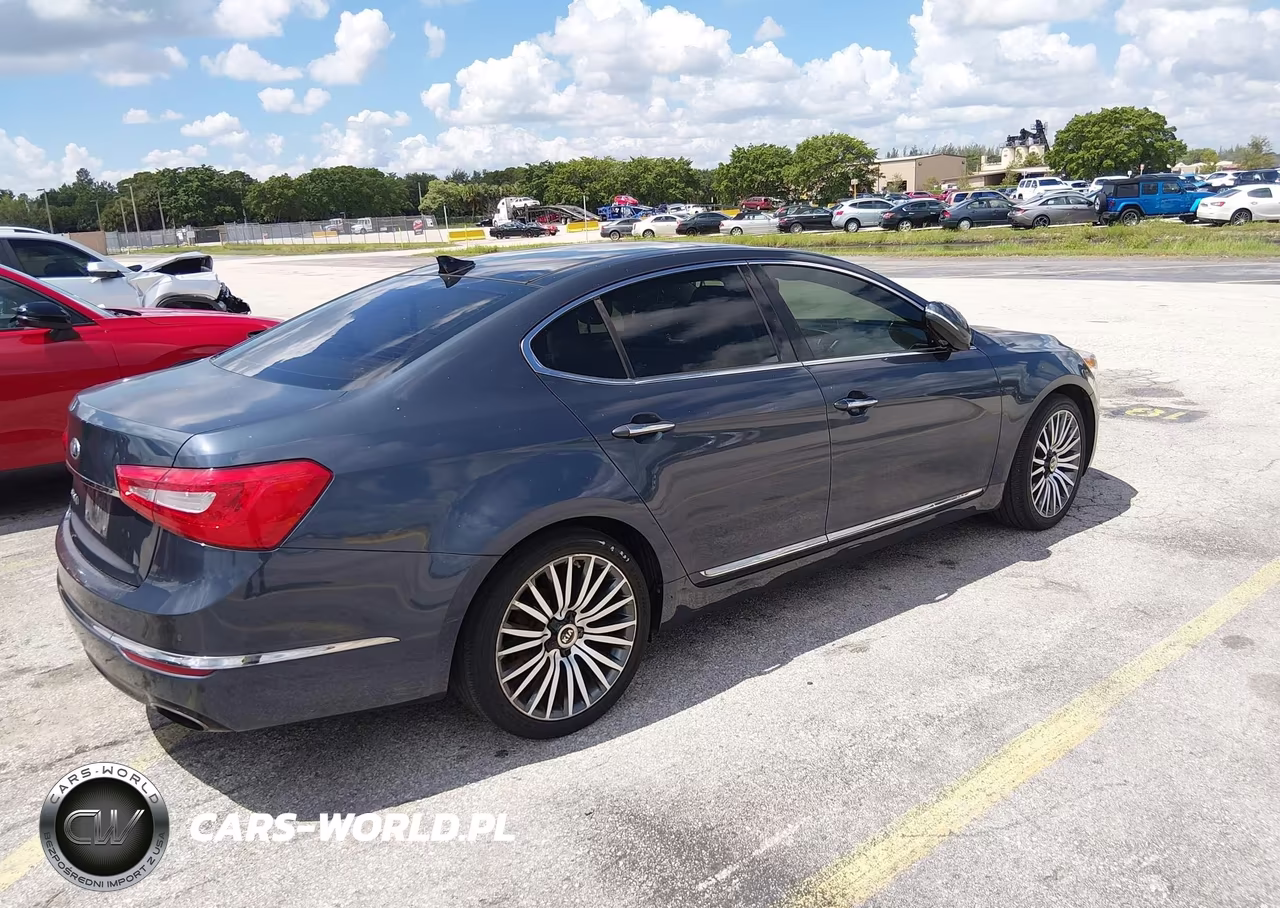 2014 Kia Cadenza Premium VIN:KNALN4D73E5135445 - 4