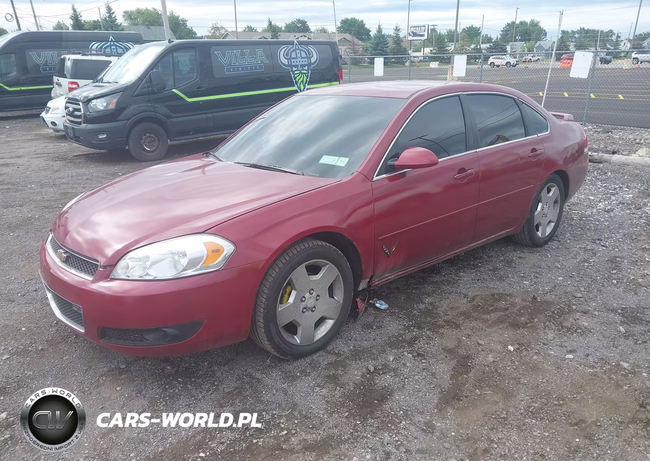 2008 Chevrolet Impala Ss VIN:2G1WD58C589232923 - 2