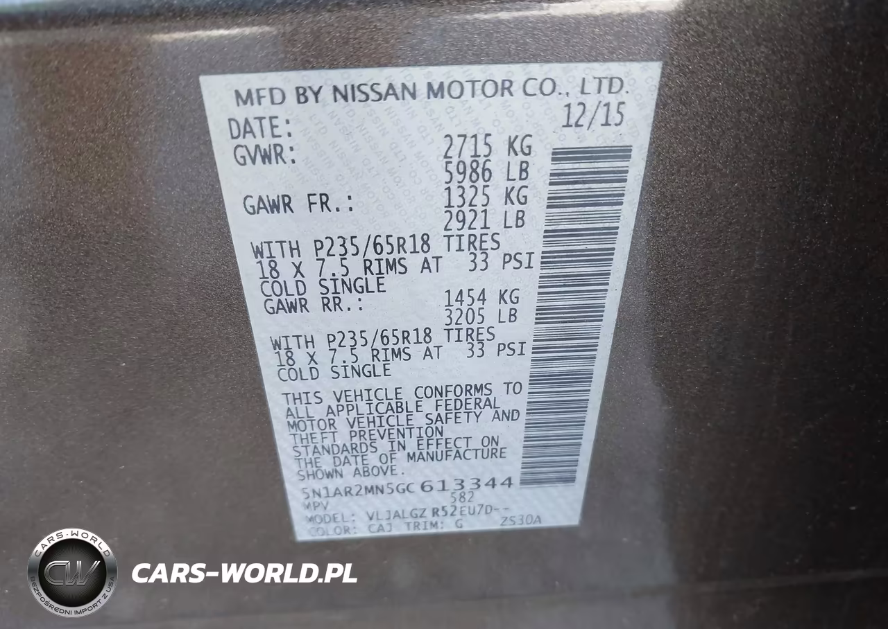 2016 Nissan Pathfinder Sl VIN:5N1AR2MN5GC613344 - 9